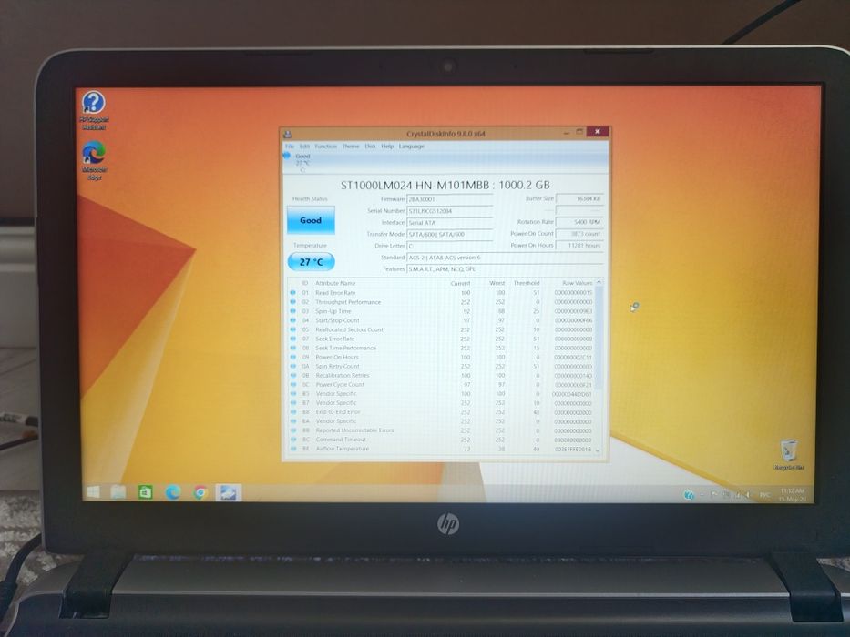 Ноутбук HP pavilion 15