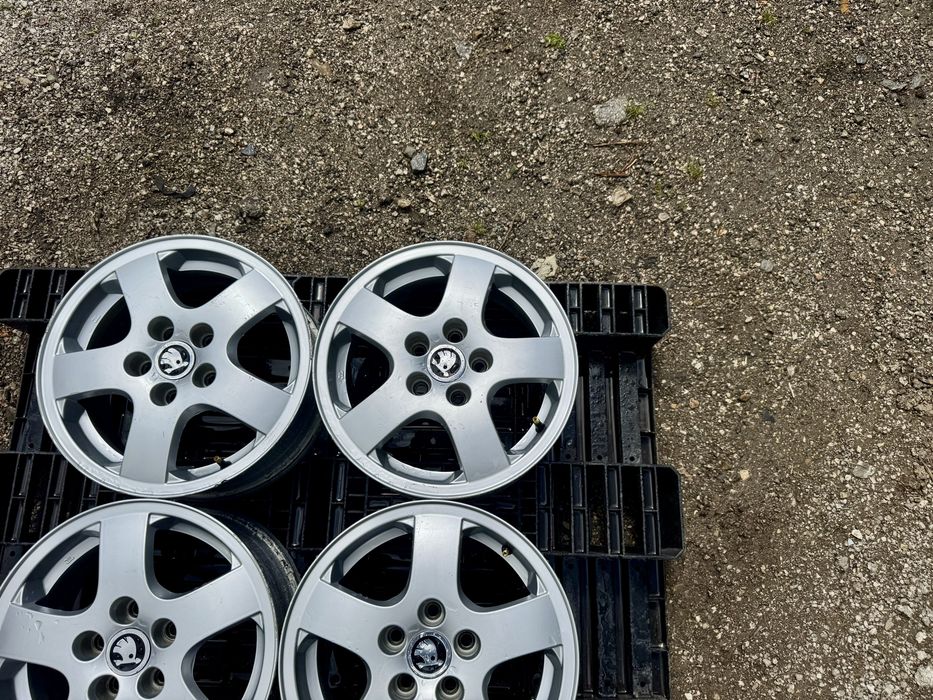 4бр.Оригинални алуминиеви джанти 14цола 5x100 за Skoda,Vw,Seat