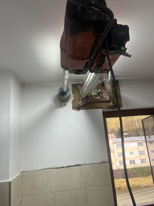 Servicii de carotaj, Carotare gauri hote centrale aerisire.