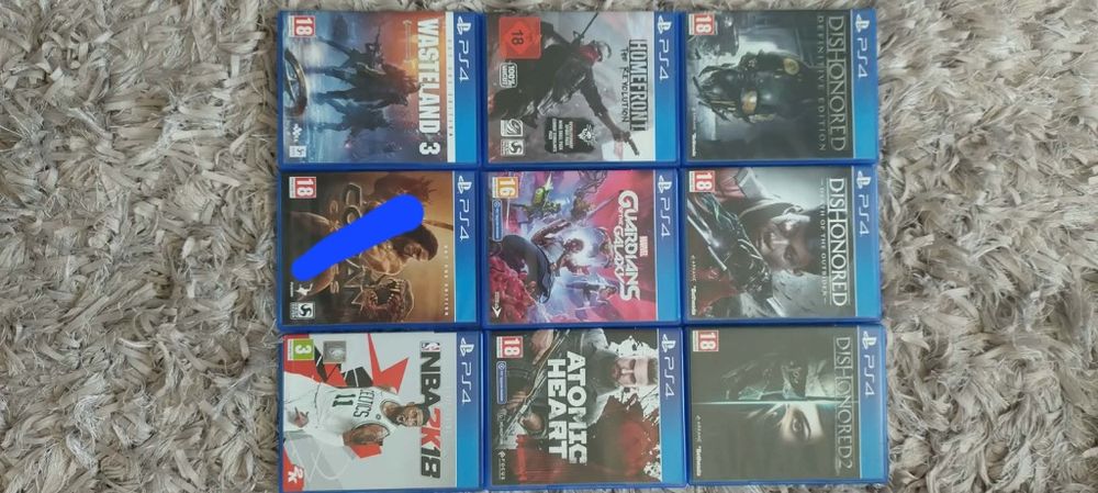 Игри за PS4, запазени