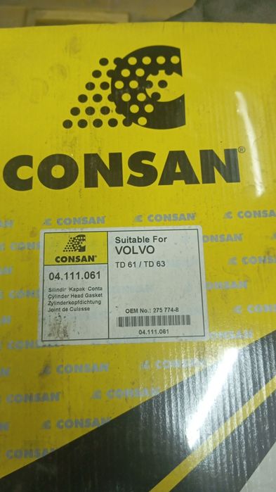 Продам прокладки ГБЦ Volvo fl6