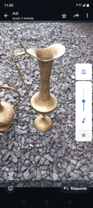 Ibric decorativ din alama