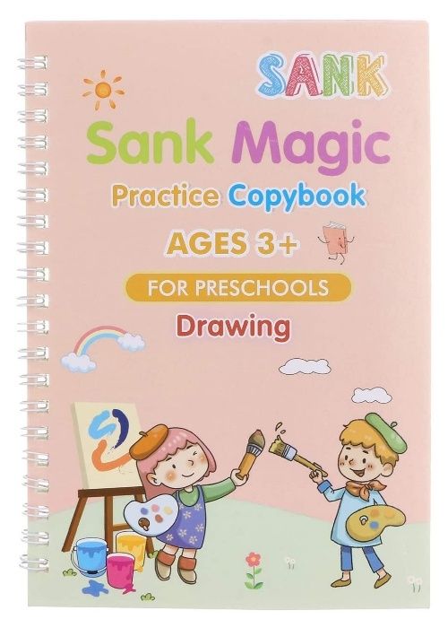 Sank Magic Copybook - Set 4 Carti+ 1 X Stilou+ 5 X Rezerve+ 1 x Suport