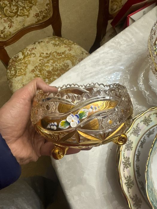 Chehiya hrustal komplekt