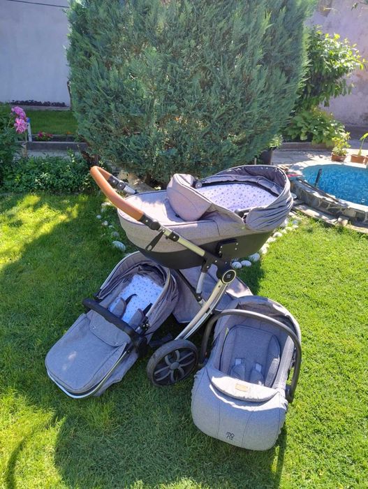 Комбинирана Бебешка Количка 3 в 1 Moni Polly