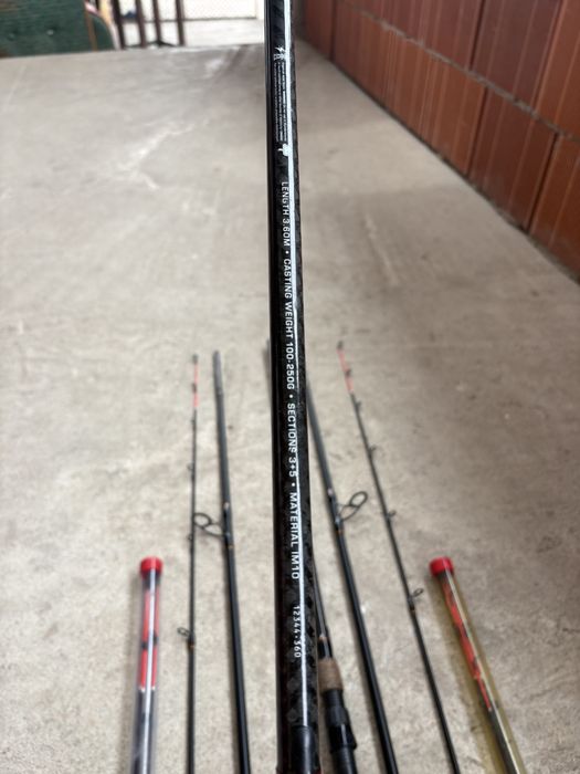 De vanzare lansete feeder+mulineta okuma feeder