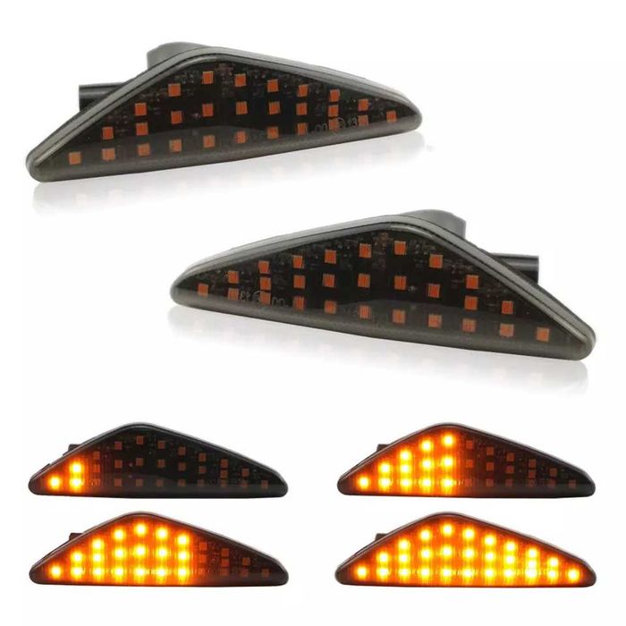 Бягащи мигачи BMW X5 , X6 , X3 E70 , E71 , E72 , F25 LED Canbus БМВ Х5