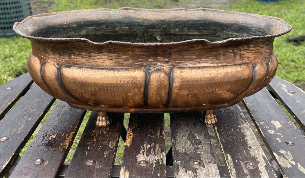 Jardinieră din cupru