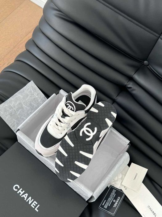 Adidasi Chanel - piele naturala 100% premium prezentare completa