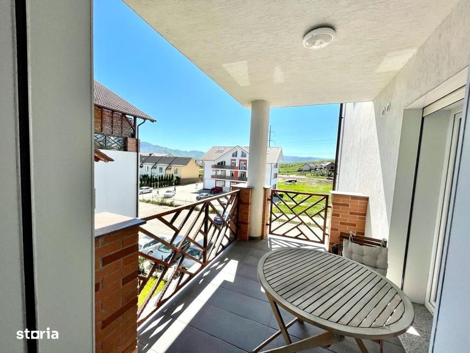 Apartament de închiriat în Sibiu – 2 camere, terasă cu vedere la munți
