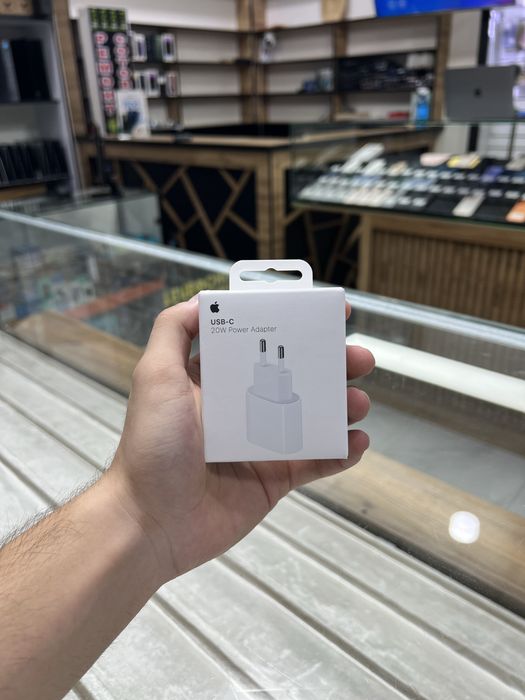 iphone original zaryadka 20w yangi qutida optom bor