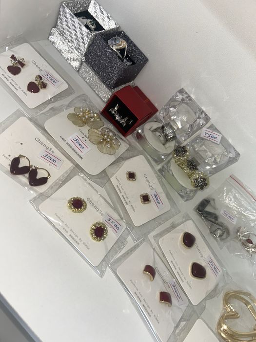 Бежутерия серебро набор