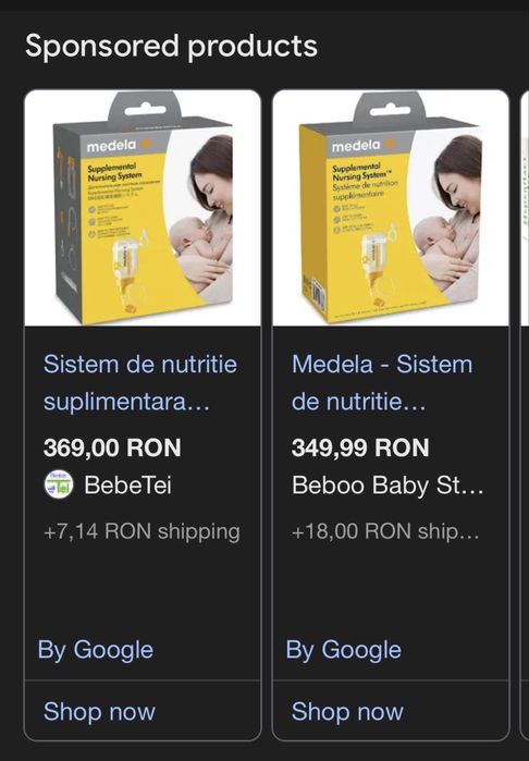 SNS Medela NOU - alaptare