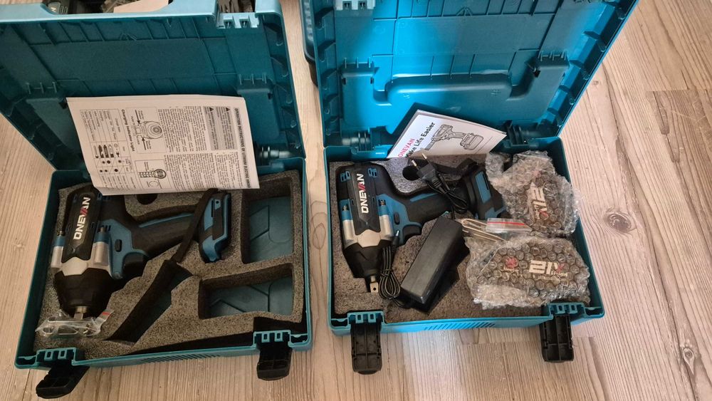 Нови ONEVAN ударни безчеткови гайковерти с гаранция,900-2800Nm,Батерии