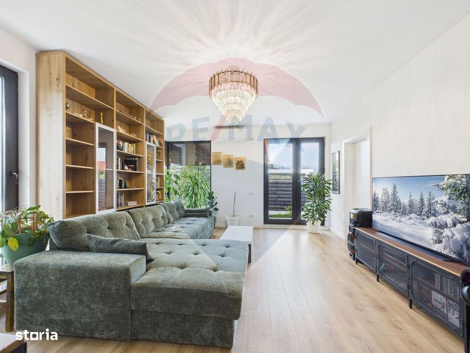 Casa cu 3 camere de vanzare | Petresti | Curte 214mp