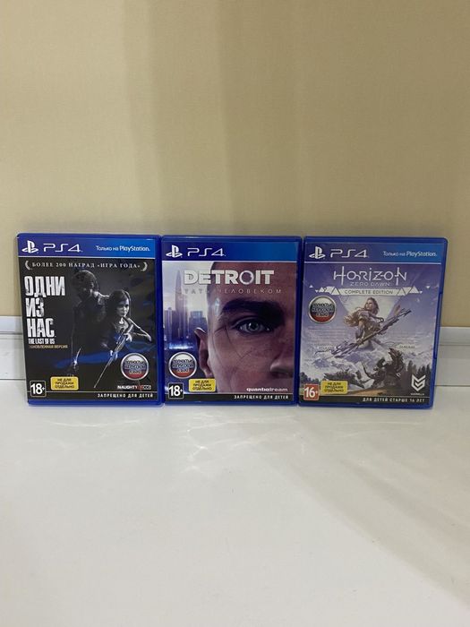 Продам игровые диски для play station 4