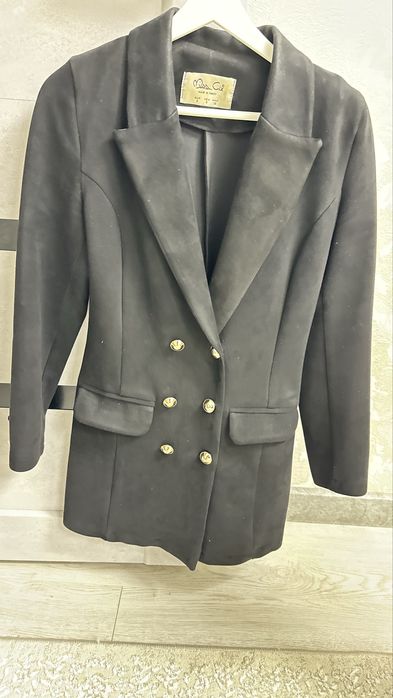 Замшевый пиджак