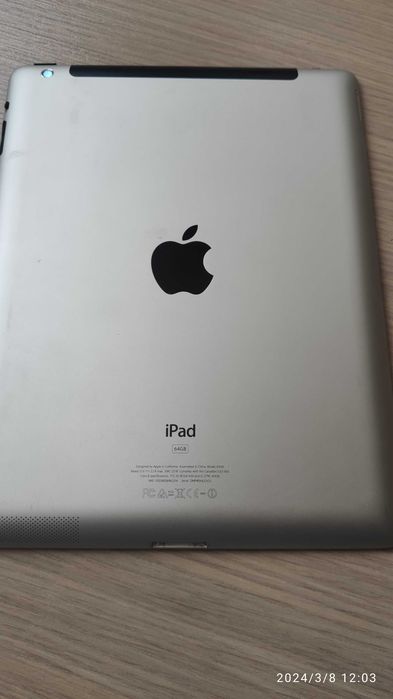 Планшет Ipad 3 Wi-Fi Cellular 64GB Black