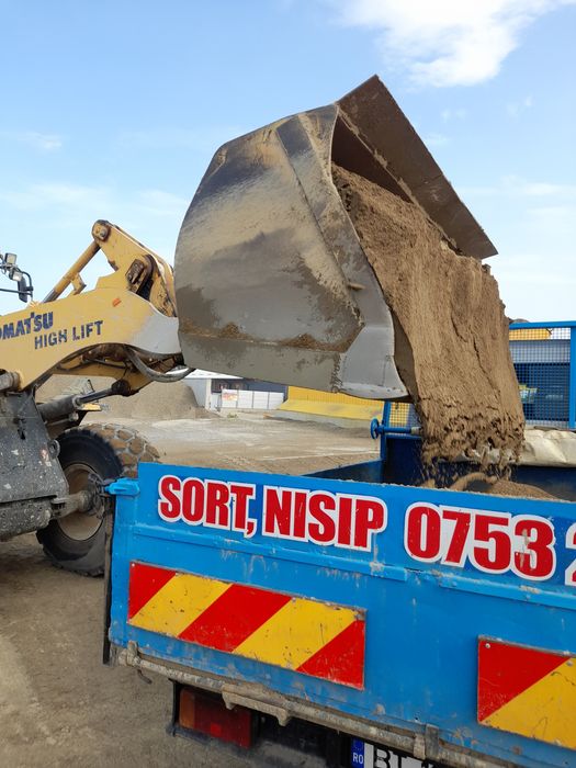 nisip spălat & piatra #balastru#sort