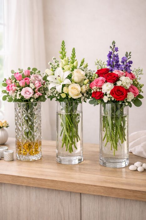 ваза для цветов и декорация