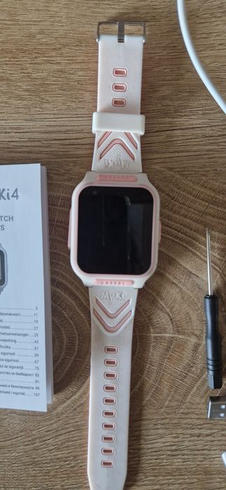 Детски часовник MyKi 4 white/pink