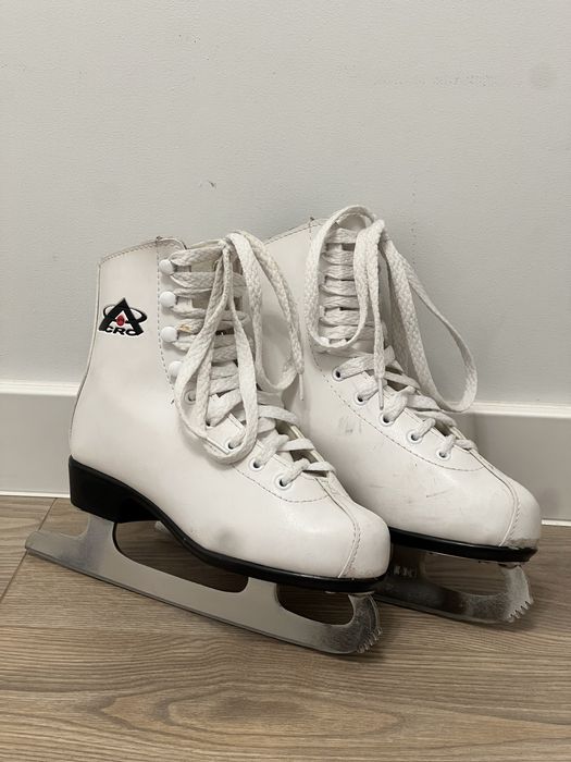 Коньки для девочки, б/у