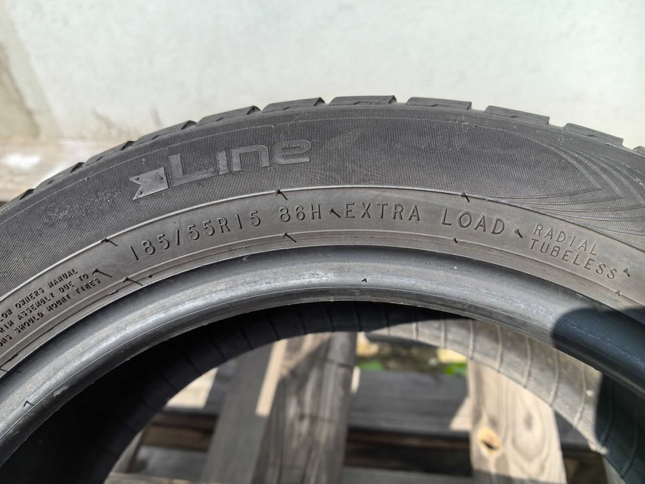 185/55/15 Нокиан ДОТ 2016 г - Само 1 брой гума