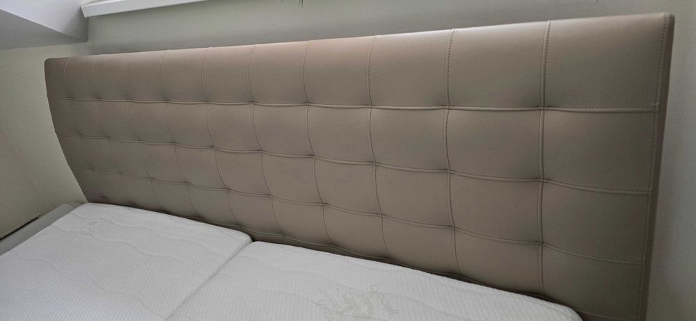 Pat matrimonial premium 180x200 cu saltea și somieră