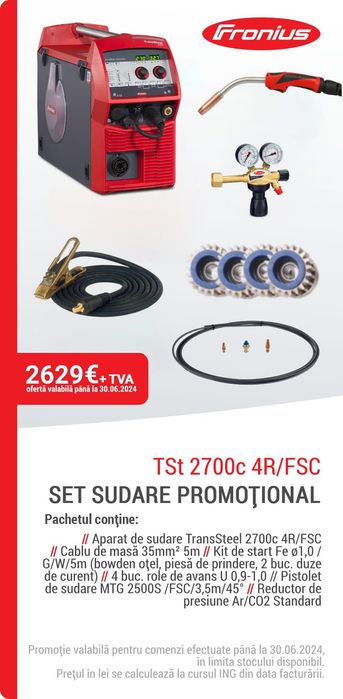 Aparat sudură Fronius + accesorii