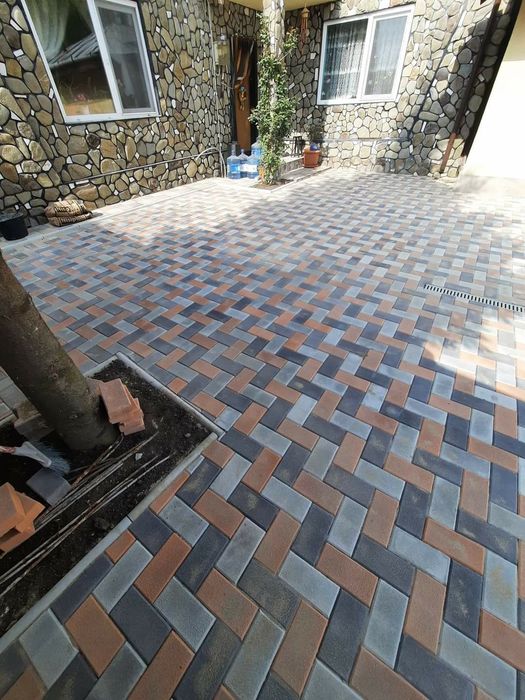 Preturi de producător pavaje 40x40 dale pavele borduri Montaj Rigole
