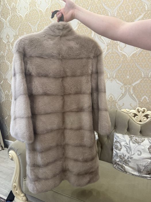 Норковая шуба размер с-м