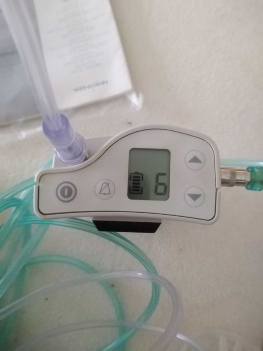 Sistem portabil cu butelie oxigen  2L si regulator Weinmann Oxitron 3