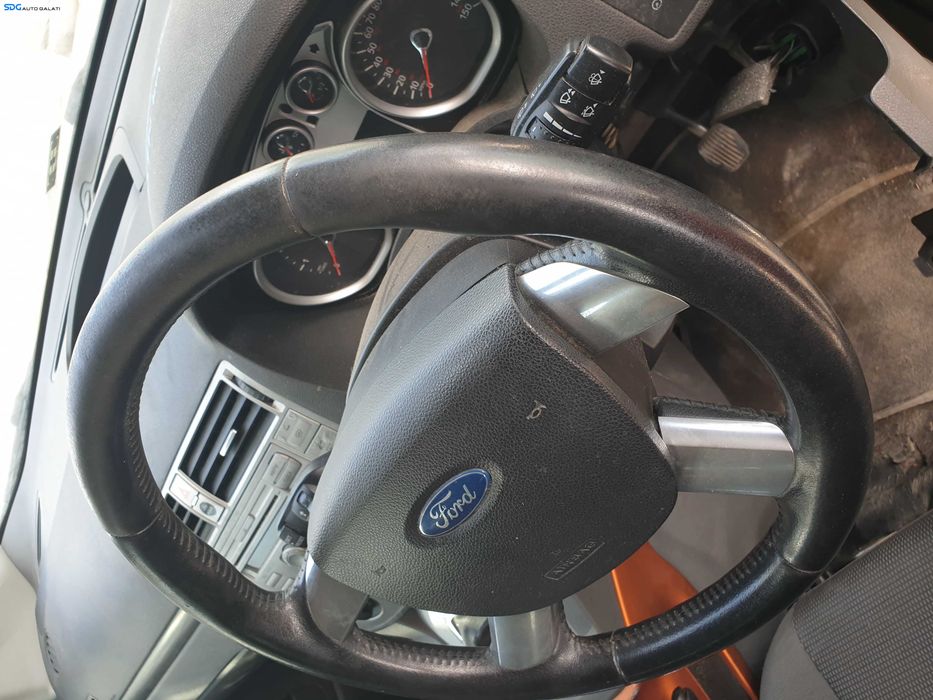 Volan Piele 4 Spite FARA Airbag cu Comenzi Ford Kuga 1 2008 - 2013 [K6554]
