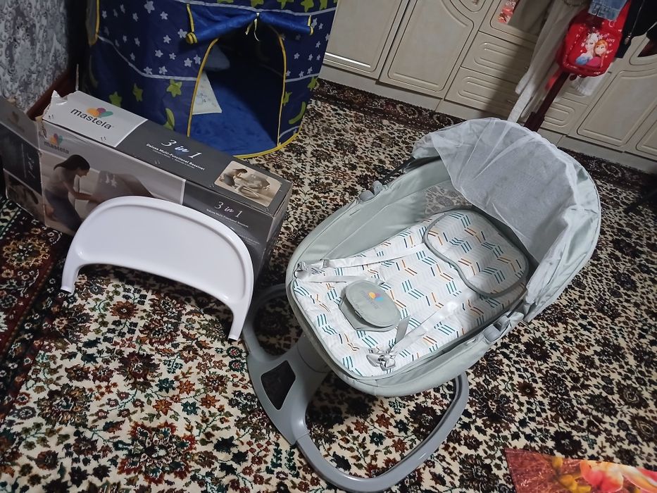 продаётся детская люлька 5 функциональная новый в идеалном состяании