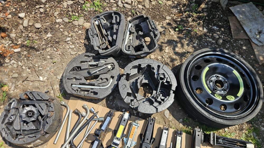 Roata de rezerva slim cric audi a4 b8 b9  Q5 toyota  volvo passat