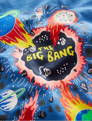 Светеща тениска The Big bang 7-8 години