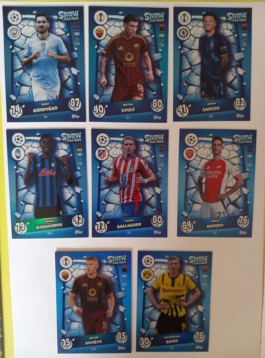 Футболни карти Мач атакс 24/25 и Екстра 24/25