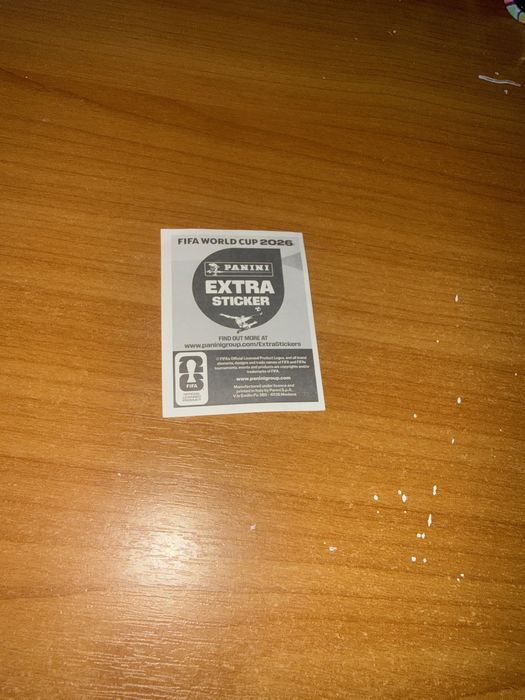 Sticker Panini Florian Wirtz Extra Gold 2026, stare bună