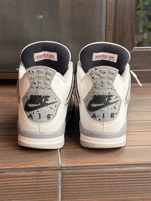 Jordan 4 white cement