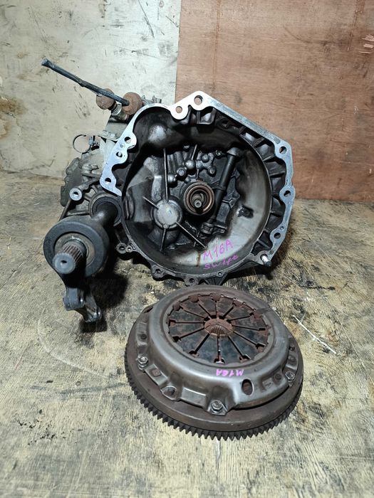 МКПП коробка механика Suzuki Swift M16A 1.6 M16 A сцепление 04-16г