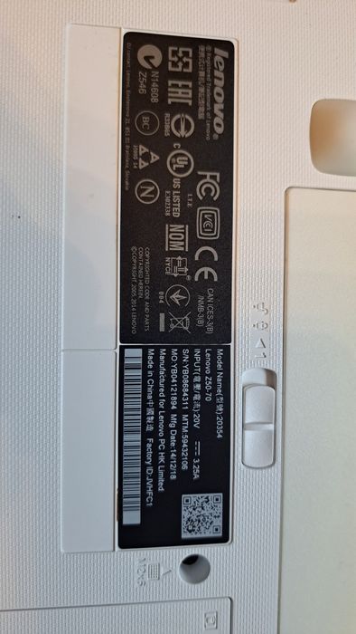 Laptop Lenovo Z50-70