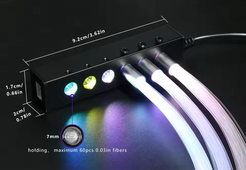 Modul plafon instelat RGB