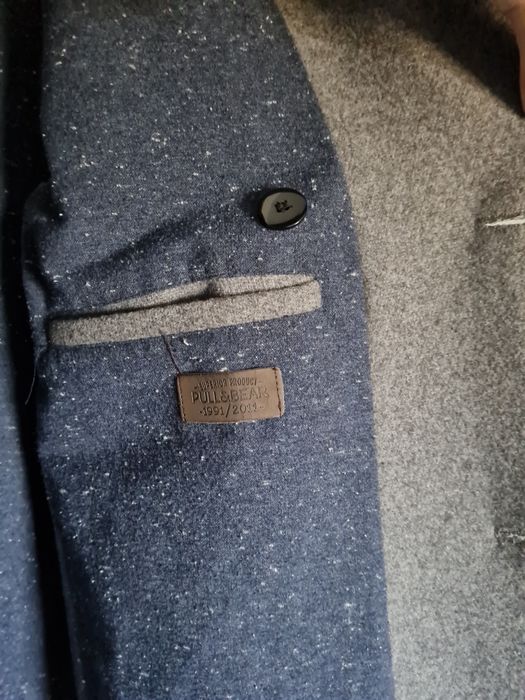 Palton Pull&Bear 80% lana