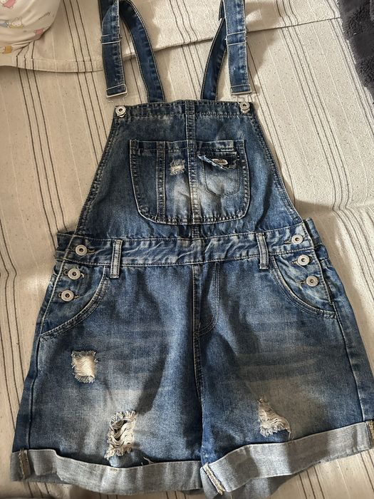 джинсовый комбинезон