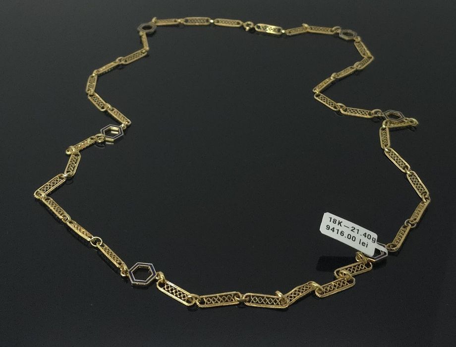 Lant aur 18k 21.40gr