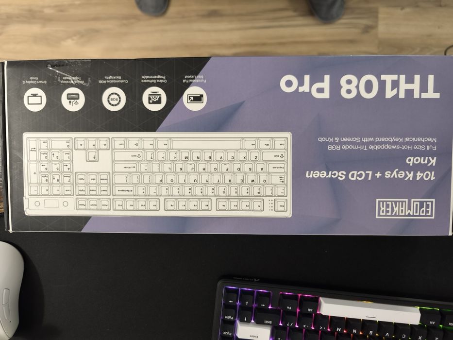 Tastatura mecanica Epomaker TH108 Pro
