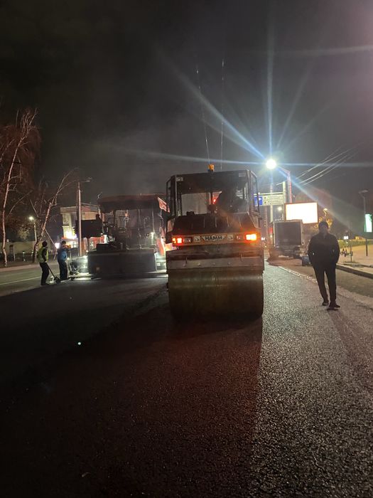 Асфальт укладка асфальта ремонт дорог