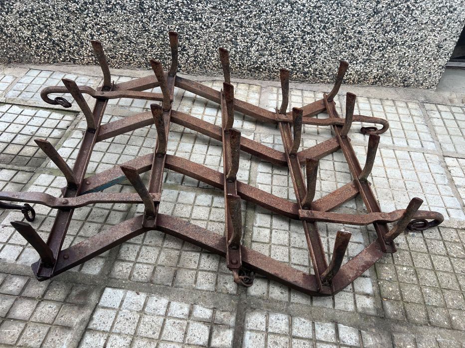 Грапа/брана и рало за животинска тяга + допълнителна дъска и ралник