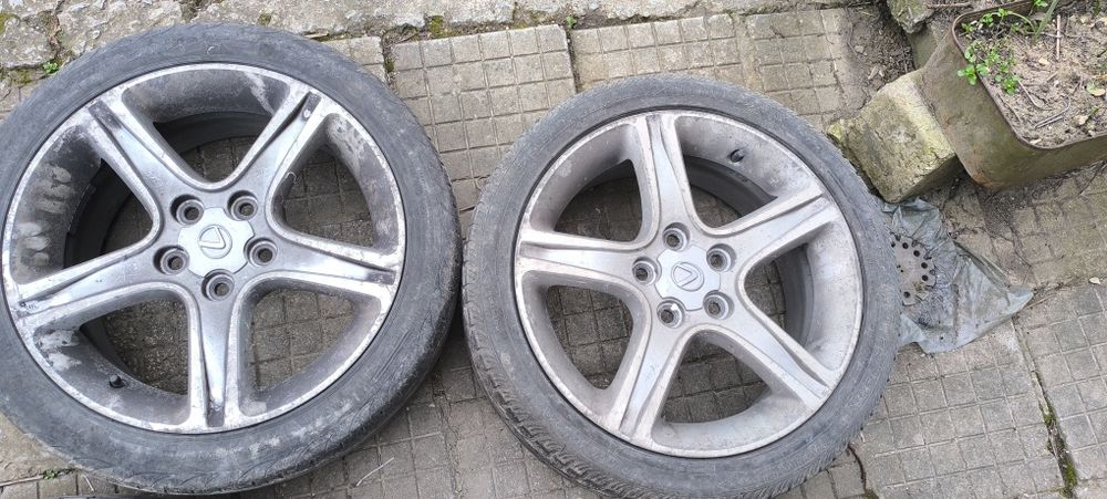 „17'' джанти 5x114.3 Lexus IS200 – 5 броя“