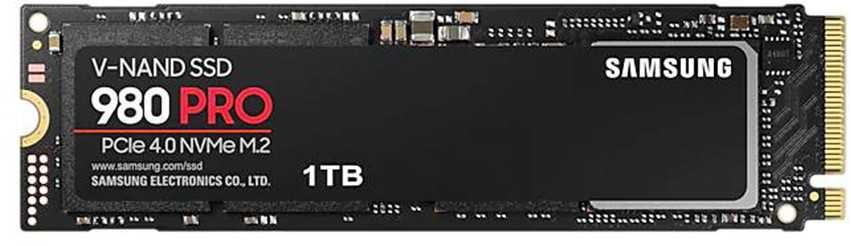 Samsung SSD накопитель 980 PRO 1000 ГБ